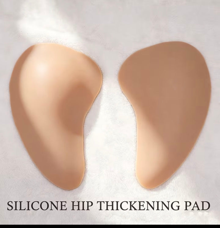 Sticky silicone hip pads