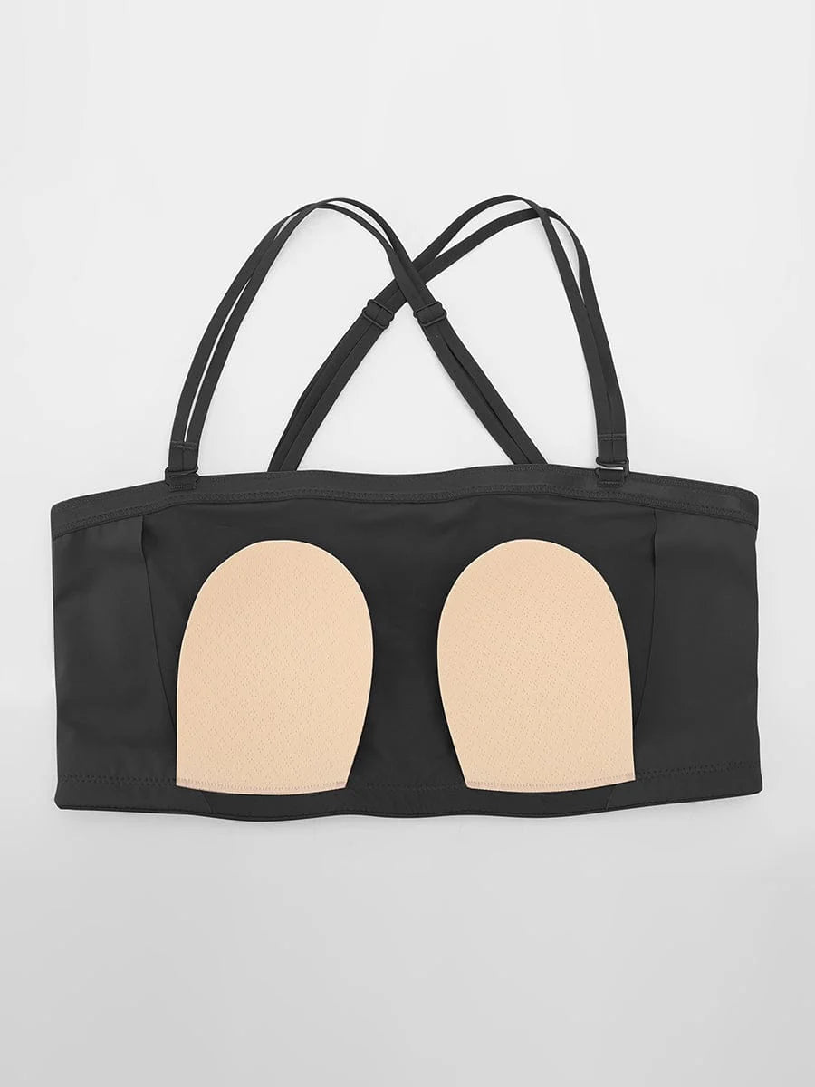 Seamless strapless bra