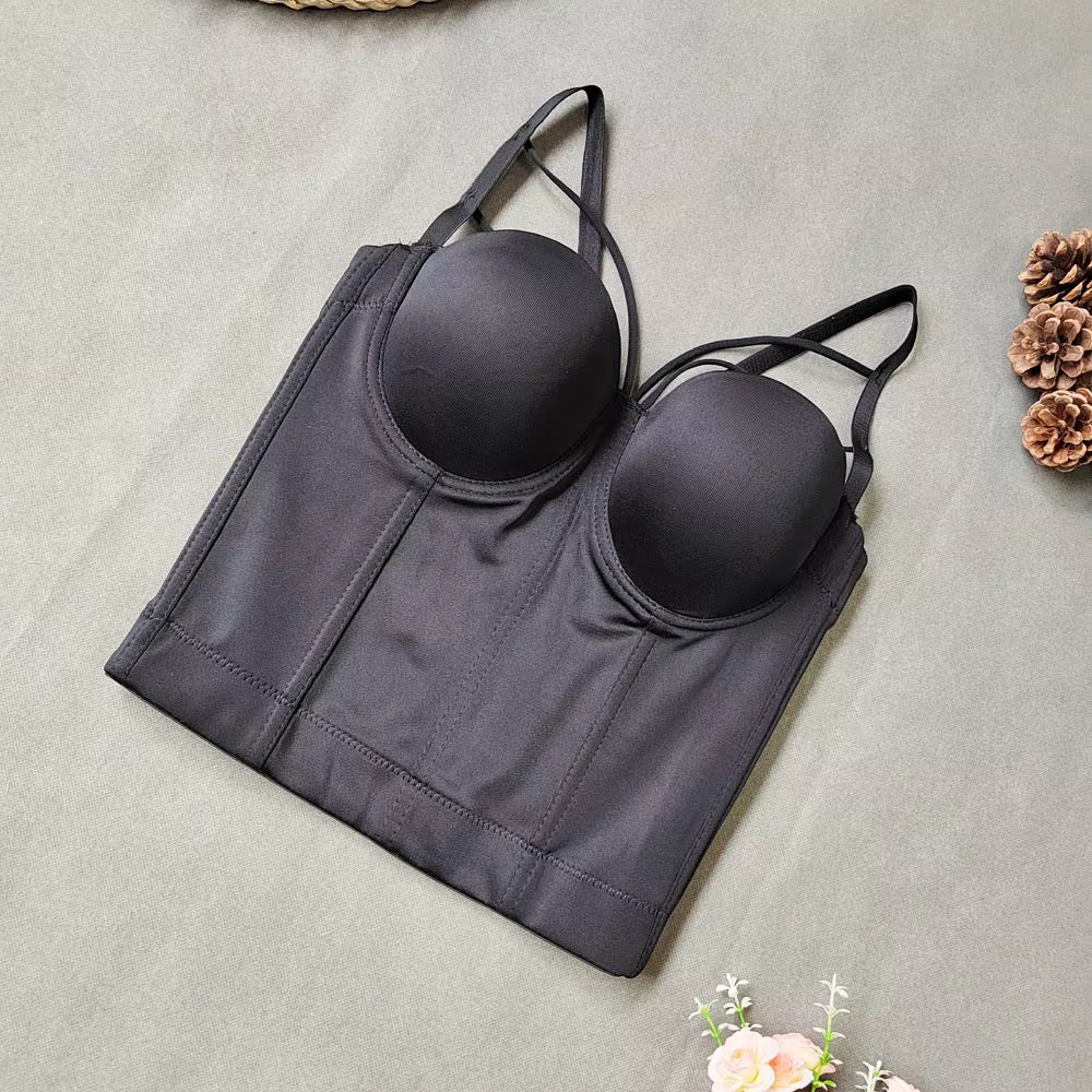 Multi strap corset top
