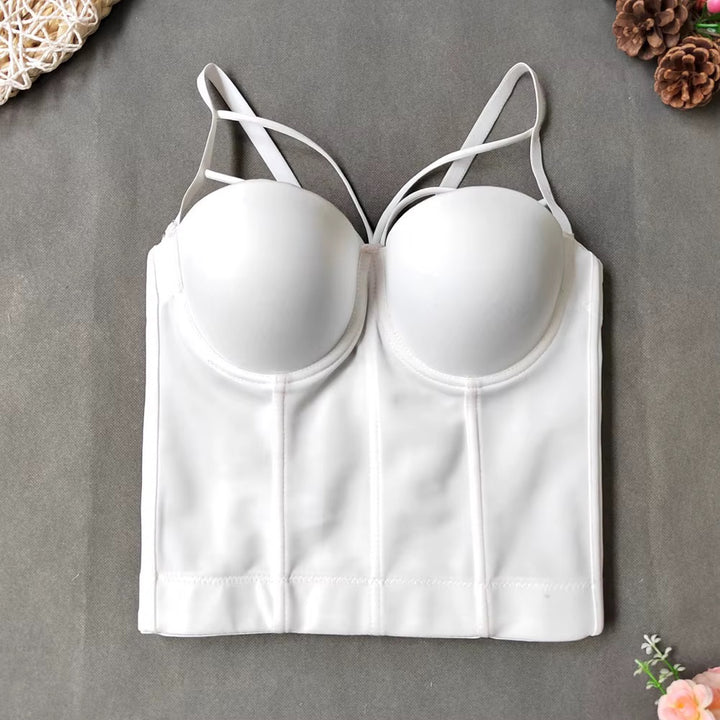 Multi strap corset top