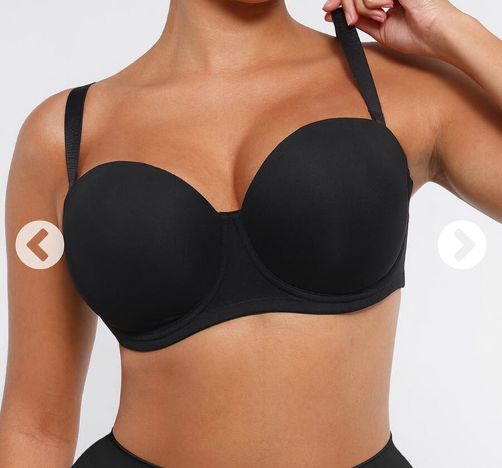 Strapless bra