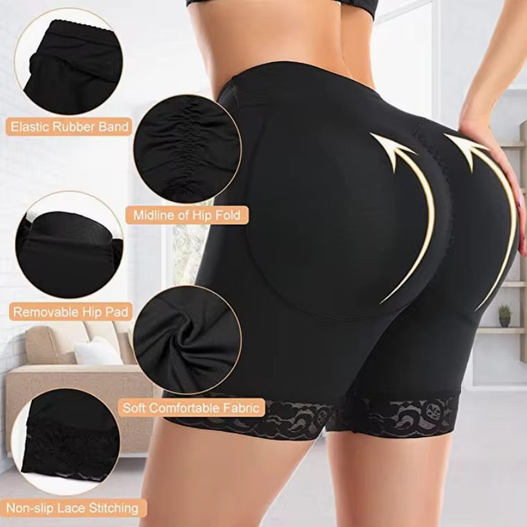 Removable butt shorts