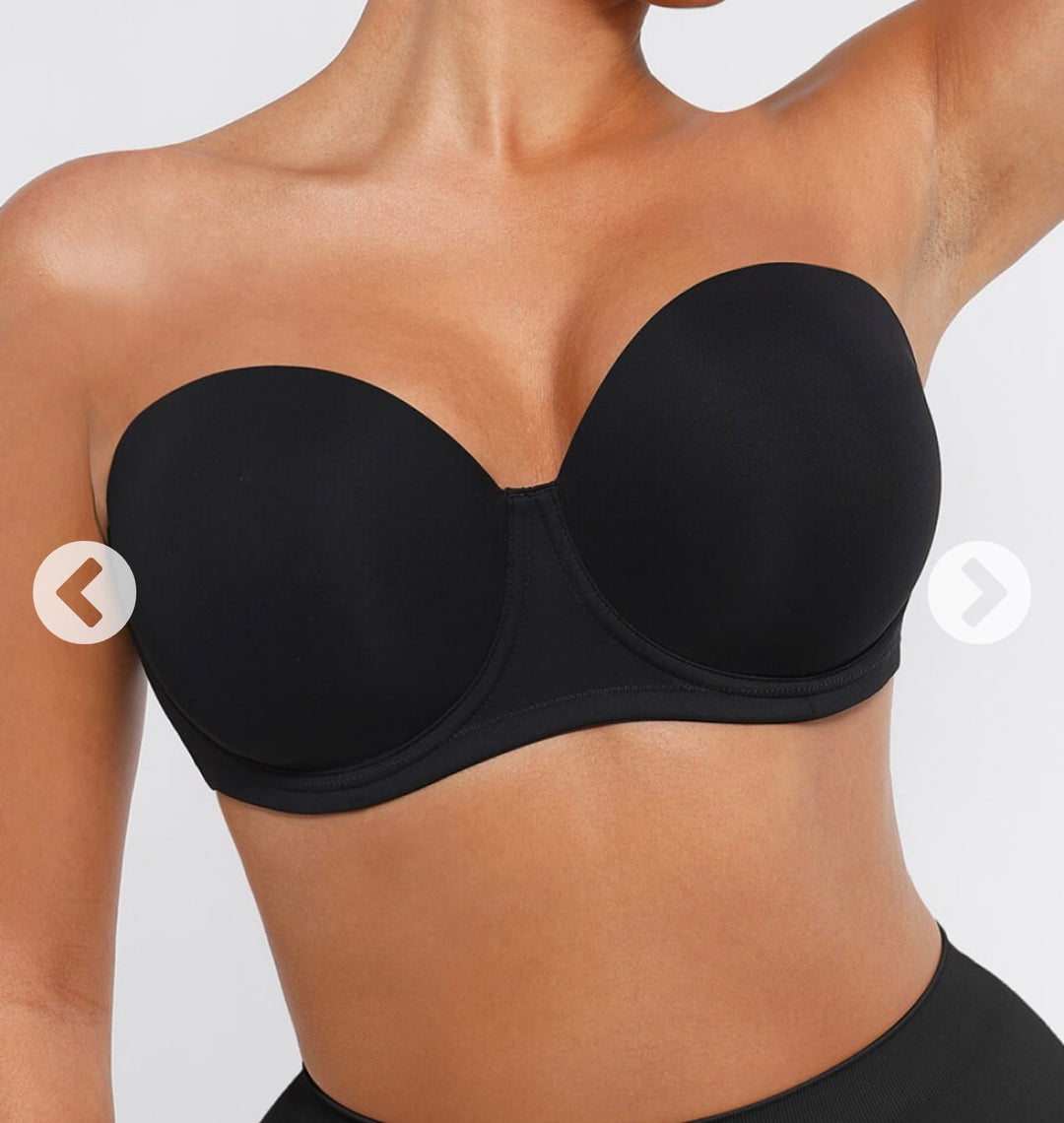 Strapless bra