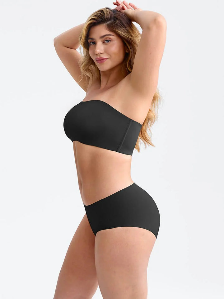 Seamless strapless bra