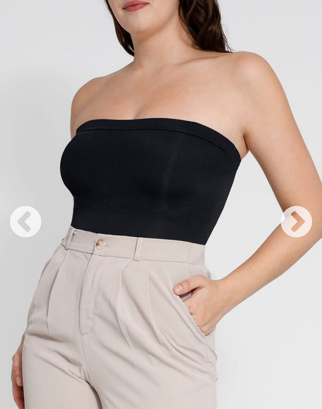 Strapless bodysuit
