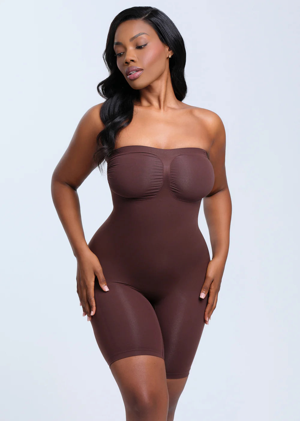 Strapless daisy shapewear