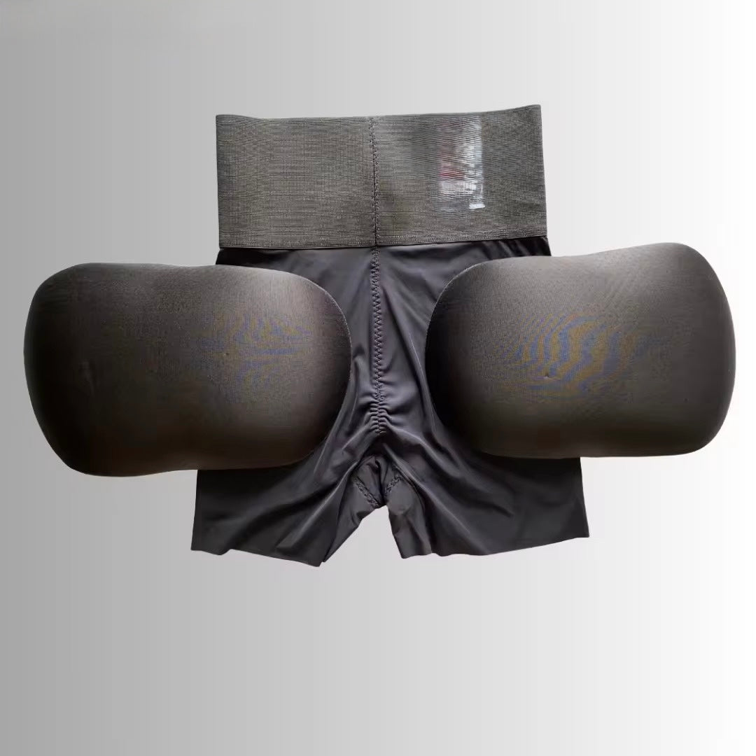 Removable hip + butt shapewear