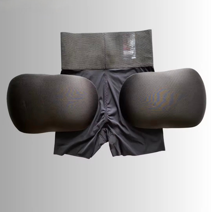 Removable hip + butt shapewear