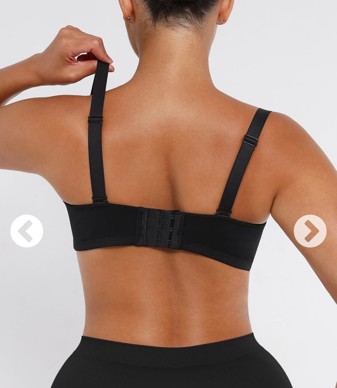 Strapless bra