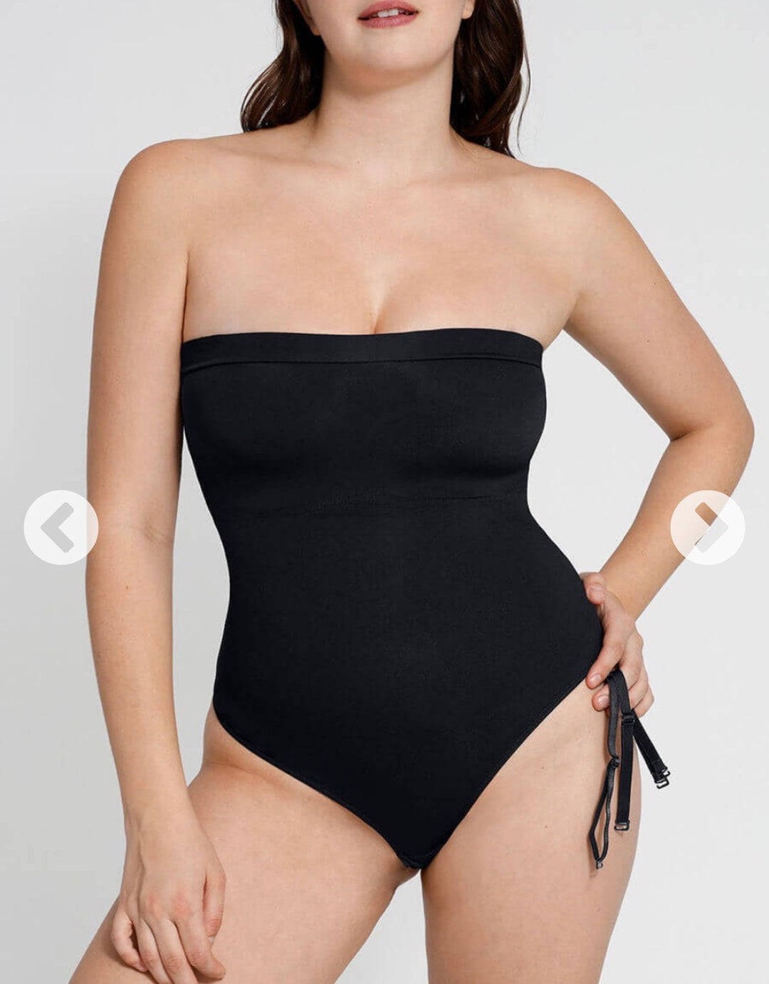 Strapless bodysuit